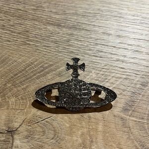 Vivienne Westwood Inspired Silver Brooch